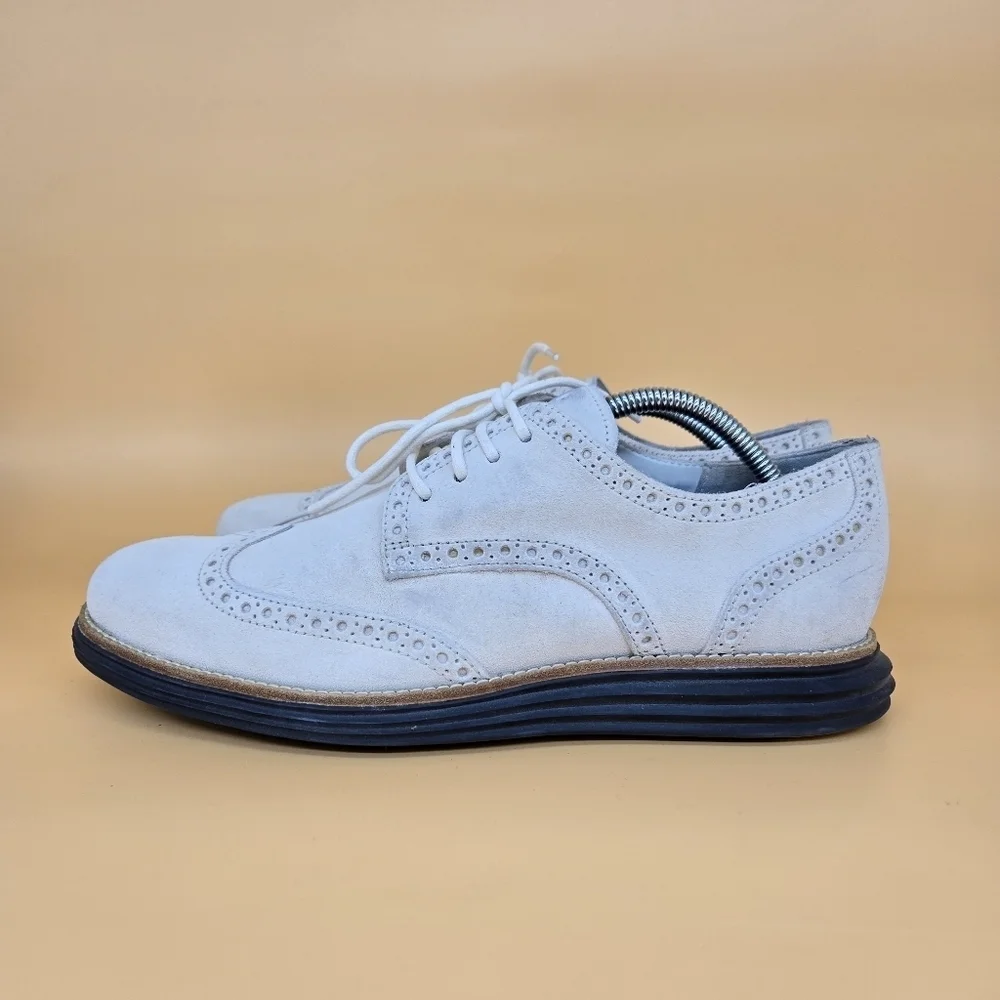 Cole Haan Lunargrand Wingtip Oxfords Men's Shoes Size 8.5
